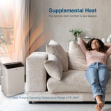 14,000 BTU (12,000 BTU SACC) Inverter Portable Air Conditioner and Heater with Dual Hose, Dehumidifier Cooper & Hunter