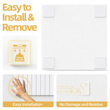Large Cork Board for Walls 20 Pack Bulletin Board with 100 Adhesive Tabs