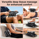 Fitiger Deep Tissue Massager Gun for Back, Shoulder and Neck Pain Relief, Powerful Shoulders, Back Massager, Legs, Foot Massager & Full Body Muscle Recovery with 20 Massage Heads, 3 Modes & 30 Speed