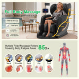 VUYSUYVY Upgraded Massage Chair Full Body, Zero Gravity Massage Chair Recliner- 10 Fix Points, 2026 Shiatsu Massage Chairs with Heat, Airbags, Foot Massage, 6 Auto Modes, Bluetooth Speaker
