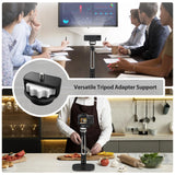AboveTEK Tablet Stand, Multi-Angle Adjustable iPad Stand Holder, 360° Swivel Tablets Stand Aluminum Desk Mount Fits 4”-11"(Diagonal) iPad/mini/Air/Pro for Business Kiosk Office – Black