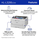 Digital Color Printer with Laser Quality Output, Duplex, NFC Brother