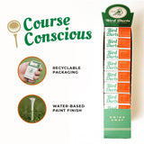 10 Packs of 18 Wooden Golf Tees in Cigarette-Style Packaging | Durable, Biodegradable 2 ¾ Golf Tees
