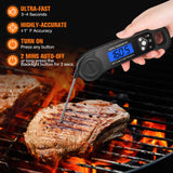 AMMZO Meat Thermometer Digital, Instant Read Food Thermometer for Cooking, Grilling, Baking, Frying & Candy Making, Essentials Kitchen Gadgets Accessory