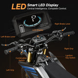Oryxearth Electric Dirt Bike VE-5, 3000W Peak Motor
