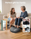 Snailax Larger Size 14" Foot Massager with Heat Compression,Rolling Shiatsu Feet Massager for Plantar Fasciitis Neuropathy,Remote Control Foot Warmer Under Desk Office Home Use Gifts for Men, Women