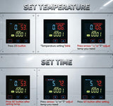 Ball Heat Press Printing Machine,600W Adjustable Temp & Time