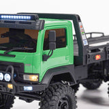 HOBBYPLUS ARKTOS 6x6 V1.5 CR18P Rock Crawler RTR All Terrain - Remote Control Car, Rock Crawler 1/18 Scale 6WD 2 Speed Transmission Off Road for Adults, RC Hobbyists (Green)