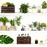 HFYFYXGS Wooden Storage Crates Set of 3 Nesting Wooden Box for Home Decor