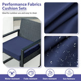 Outdoor Chair Cushions Set of 4 -Waterproof Outdoor Seat Cushions for Patio Furniture