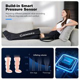 KNQZE Air Compression Recovery System, Foot and Full Leg Recovery Boots with Dynamic Pressure for Fast Therapy, Professional Device for Circulation and Pain Relief