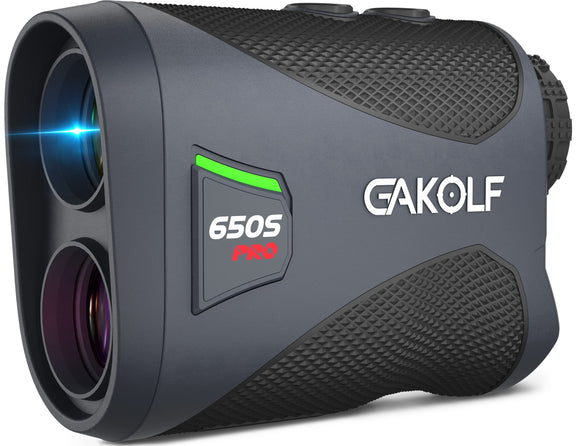 GAKOLF Laser Golf Rangefinder with Slope Switch and Fast Acquisition︱650 Yard Range Finder Golfing