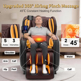 VireoNest 2026 Massage Chair Full Body, Zero Gravity Massage Chair Recliner - Upgraded 10-Point Roller, Heating, Airbags, Foot Roller, Shiatsu Full Body Massage Chairs, Gift for Parent