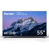 HORION 43 inch Smart TV, 4K UHD LED TV with WebOS 22, Ultra Slim Television with Mega Contrast, HDR10, Dolby Audio - Streaming Live, Bluetooth, Hdmi, WiFi ((P6D Series)