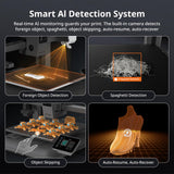 3D Printer with ACE GEN 2 Tech, 600mm/s Max Speed, Native 4-Color & 19-Color Max Expansion with 4 ACE 2 Pro, Hardened Steel Nozzle