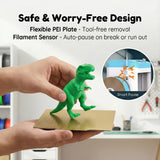 Mini 3D Printer for Kids & Beginners, Perfect STEM Gift Wi-Fi App Control, Smart Auto Leveling, Precise & High Speed Printing