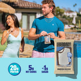 Legendary Foods 22g Protein Pastry 0g Added Sugar, Low Carb, Gluten Conscious, Keto Snack, Ideal for Glucose Management, Includes Whey Protein Isolate, 8 Pack Cookies and Cream