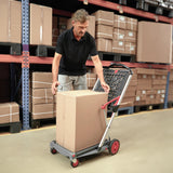 The Original | Made in Germany | Multi use Functional Collapsible Carts | Mobile Folding Trolley | Shopping Cart with Storage