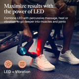 Therabody Theragun PRO Plus - 6-in-1 Deep Tissue Percussion Massage Gun,Handheld Massager for Full Body Pain Relief & Muscle Tension with Biometric Breathwork, Vibration & Heated Attachments (Renewed)