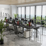 Conference Tables 9ft Office Computer Desk for Meeting Room Study Writing Printer Podcast Table Save Space