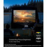 Epson EpiqVision Mini EF22 Portable Smart Laser Projector, Bright 1,000 Lumens, FHD 1080p HDR, 3-Chip 3LCD, Google TV, Netflix, Swivel Stand