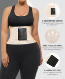 SHAPELLX Waist Trainer for Women Plus Size Underbust Sport Girdle Waist Cincher Tummy Control Trainer Back Support Belt Skin