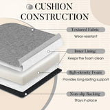 Basic Beyond Chair Cushions for Dining Chairs with Ties and Removable Cover