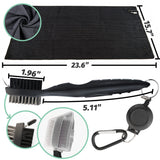 Golf Essentials Kit, 29 in 1 Golf Club Cleaning Kit - Golf Towel, Golf Club Brush, Gift Golf Balls + Mpre