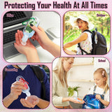 Sacubee 48 Pcs Mini Hand Sanitizers Bulk 1oz Travel Size Portable