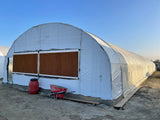 Self Contained Greenhouse Swamp Cooler, Greenhouse Water Walls, Evaporative Cooling System, Evaporative Cooler Pad, 4 inch Thick, 72 inch Long, 48 inch Height