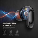 Rulbovs Wireless Earbuds Bluetooth 6.0, Bass Stereo Sound with ENC Noise Cancelling Mic, LED Power Display, IP7 Waterproof, 60H Playtime, Ergonomic in-Ear Earphones for Phone Sport Laptop-Blue/Orange