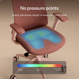 Desktronic Ergonomic Office Chair — Adjustable Desk Chair with Lumbar Support, Headrest, Armrests, Breathable Mesh Back, Height Adjustment, Comfortable Home Office Chair for Long Hours