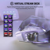 Corsair Scimitar Elite Wireless SE MMO MOBA PC Gaming Mouse – White