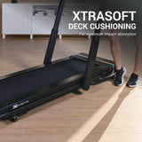 Xterra Fitness WS300 WalkSlim Treadmill, Premium Compact Folding Smart Treadmill, No Assembly Required, Durable, Powerful Motor, 265lb. Weight Limit