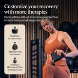 TheraGun Mini Plus Massage Gun by Therabody - Portable Massage Enhanced with Heat – Travel Essential for Faster Recovery On The Go