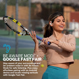 Wireless Workout Earbuds Featuring C3 Clear Calling, Secure Earhook Sport Design, 32+ Hour Bluetooth Playtime, and 3 EQ Sound Settings (Sand) JLab