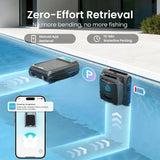 (2026 New) AIPER Experts Duo: Scuba V3 & EcoSurfer S2, 360° Top-to-Bottom Cleaning, 7 Day Hands-Free Care, 10x Faster Pool Cleaning with AI Patrol, Auto-Parking & Water Quality Maintenance, Gray