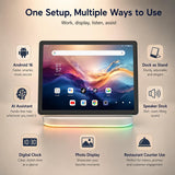 Upgraded Android 16 Tablet with 64GB+1TB Expand, 10.1 inch Tablet with 8-Core, Dock Station