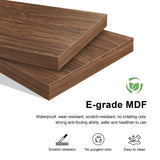 Mid-Century Modern Expandable Coffee Table (47.2"-81.8" Adjustable Centerpiece),Center Table with Large Storage for Living Room Living Rooms, Bedrooms, or Lounge Spaces,Walnut