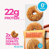 Legendary Foods High Protein Donuts, Crumbly Cinnamon, Low Carb, Low Sugar