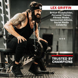 RDX Neck Harness Weight Lifting Training, Head Harness Exerciser, 4MM Padded Neck Builder, 90CM Long Adjustable Steel Chain, Gym Boxing Strength Resistance Workout, Strengthener Trainer Equipment RDX