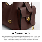 Coach Women’s Pocket Juliet Bag 30