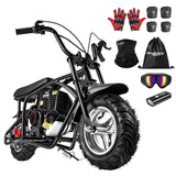 BRM40 Mini Gas Pit Bike for Teens 40cc 4-Stroke Dirt Bike for 18 MPH