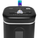 Anti-Jam 18-Sheet Crosscut Paper/CD and Credit Card Shredder/ 6-Gallon pullout Basket 30 Minutes Continuous Run Time