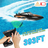 Cheerwing Skater RC Boat, Self-Righting Remote Control Boat 25km/h High Speed Racing Boats Toys for Pools & Lakes, 2 Batteries