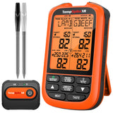 2000FT Wireless Meat Thermometer with 2 Ultra-Thin Wireless Meat Probe, Smart Meat Thermometer Digital Wireless for Rotisserie ThermoPro