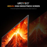 UPERFECT Portable Monitor 4K 24" QLED, 400 Nits 145% sRGB Large Monitor