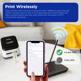 Color Photo and Label Printer, White Brother