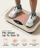 REVO Wave Board with Red Light Therapy | Vibration Plate for Lymphatic Drainage with Bluetooth Speakers, Resistance Bands, Remote | Exercise Machine for Full Body Workout Platform | 330 Lbs Capacity