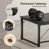 63 Inch Large Computer Desk, 1" Thick Heavy Duty Industrial Office Desk